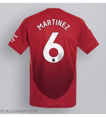 Manchester United Lisandro Martinez #6 Prima Maglia 2024-25 Manica Corta